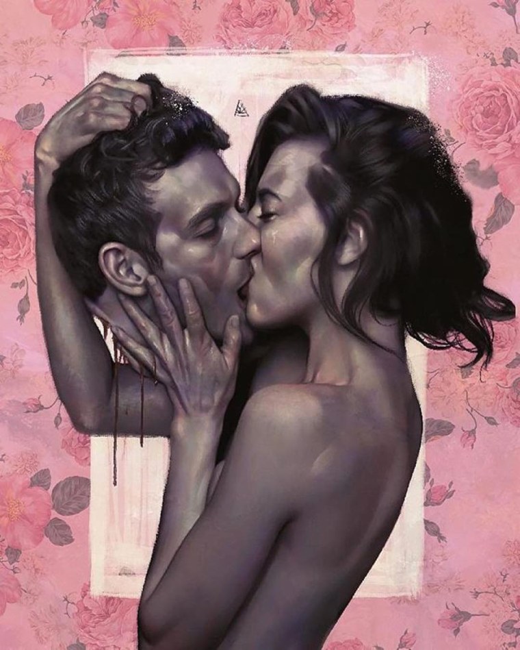 Художник Aykut Aydogdu любовь