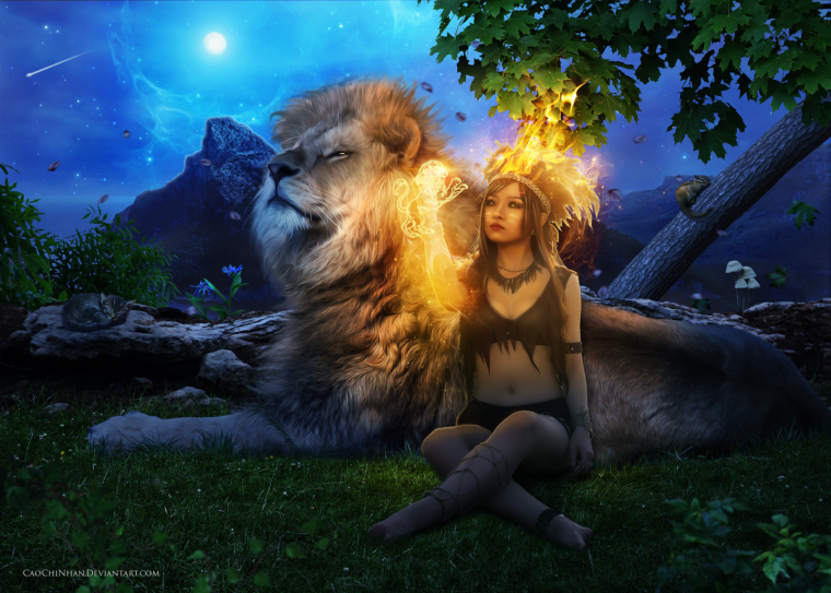 Лев знак зодиака фэнтези