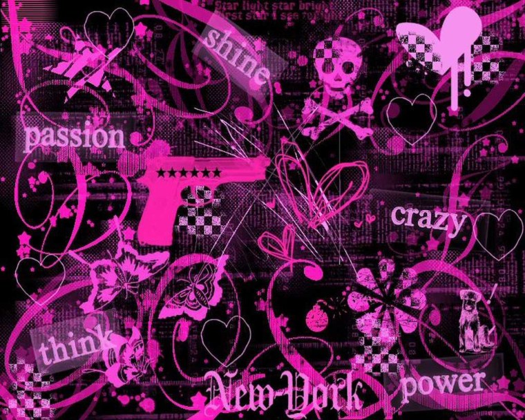 Фон в стиле эмо