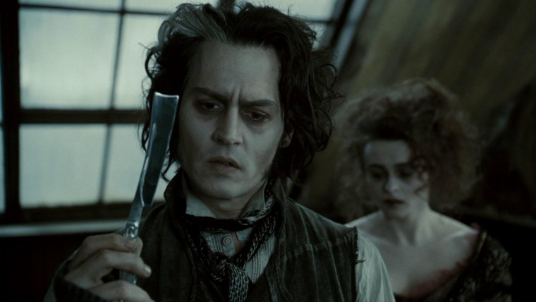 Джонни Депп демон парикмахер