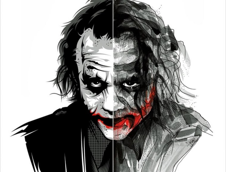 Джокер рисунок