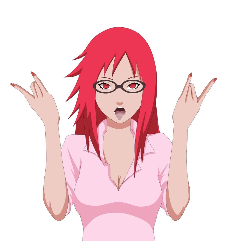 Минато и Кушина в полный рост