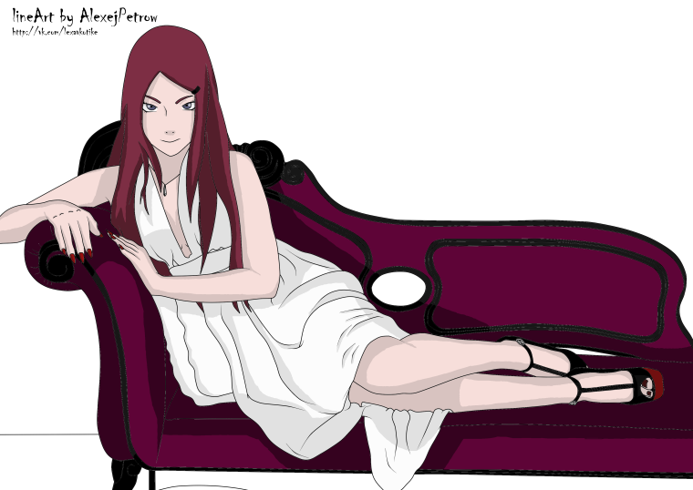 Кувшина Узумаки в полный рост