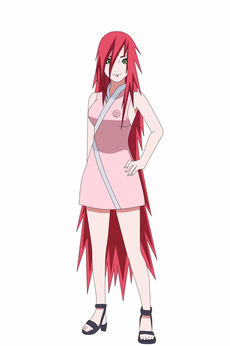 Кушина Узумаки горничная