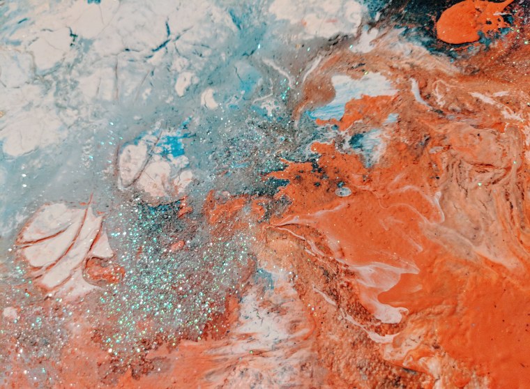 Коралловый мрамор