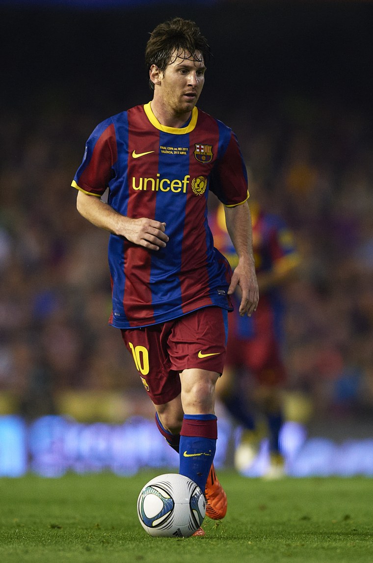 Месси в Барселоне 2011