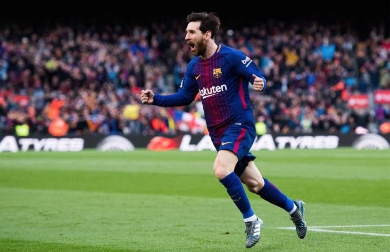 Лионель Месси Барселона