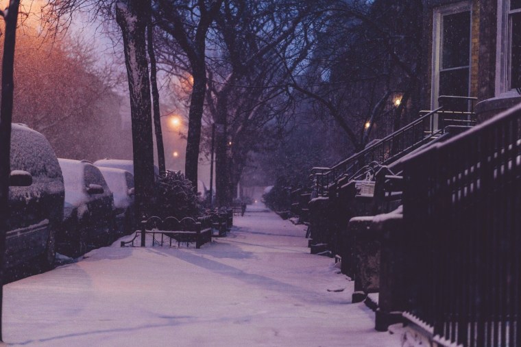 Улица зимой