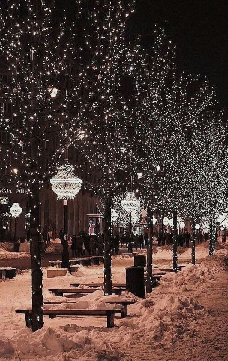 Зима в городах Эстетика