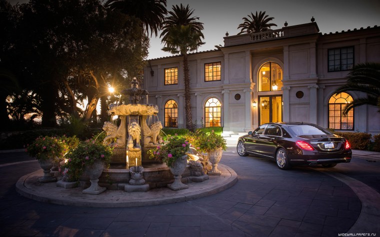 Особняк с машиной