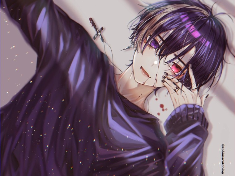 Тодороки курит