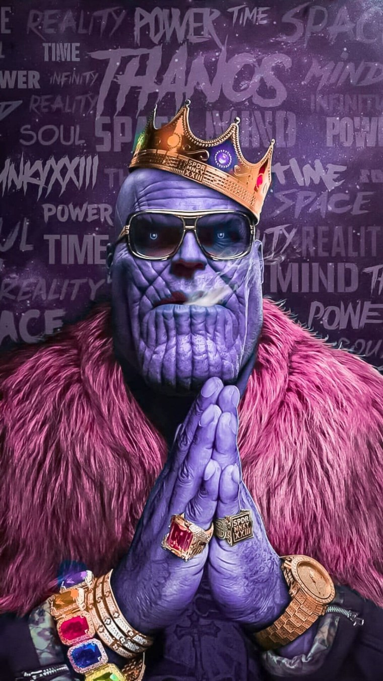 Титан Танос Марвел