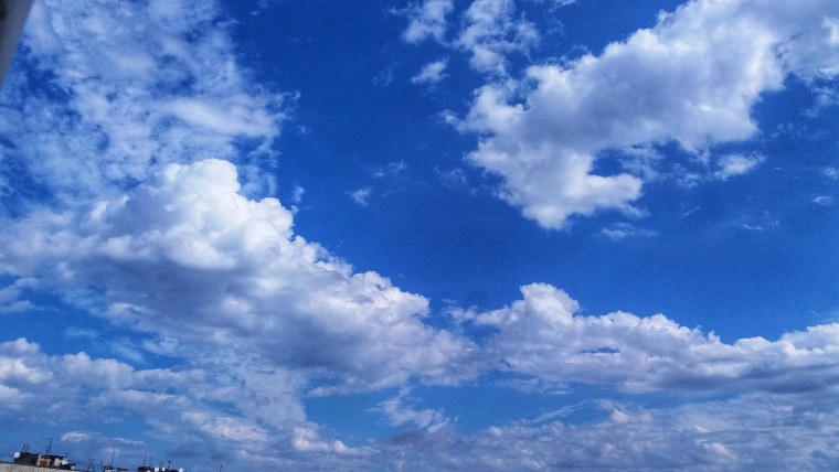 Голубое небо