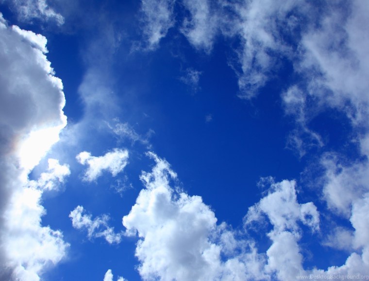 Фон небо с облаками