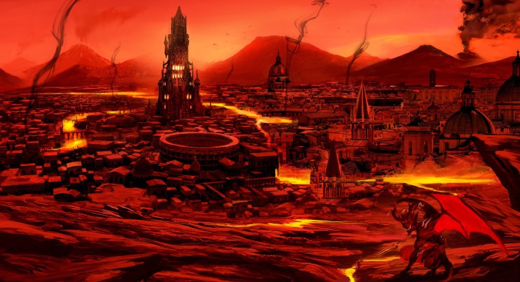 Адский пейзаж