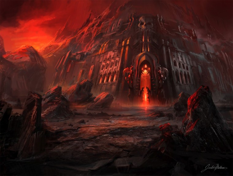 Страшный фон