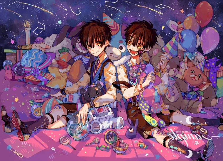 Аниме туалетный мальчик Ханако кун