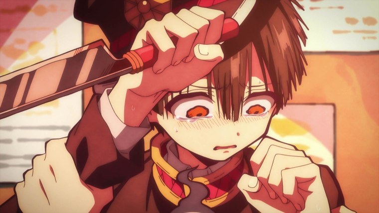 Аниме туалетный мальчик Ханако скрины