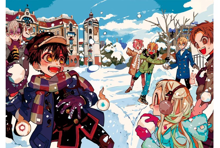 Туалетный мальчик Ханако кун Манга обложка