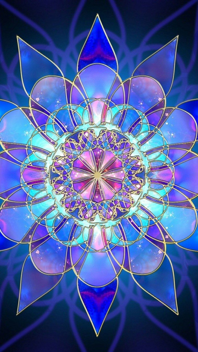 Мандала Исцеляющая Фрактальная