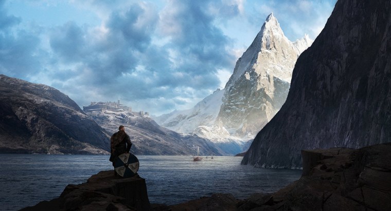 Скандинавия фьорды Викинги