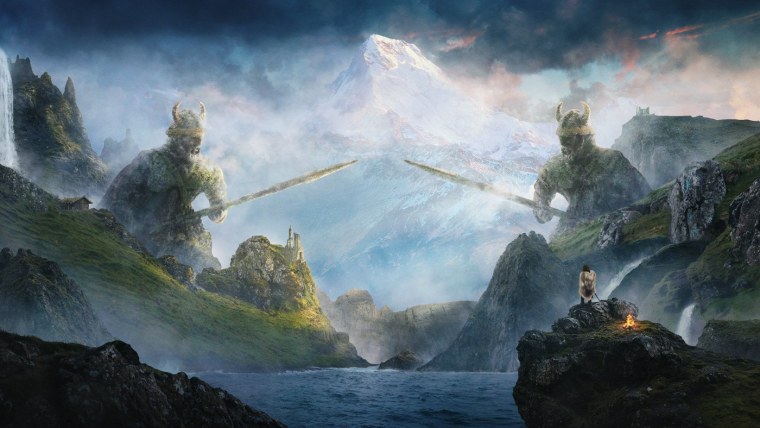 Скандинавская мифология 4к