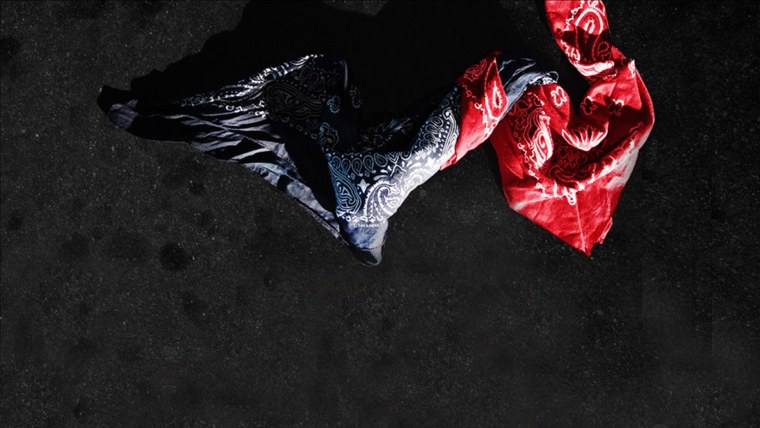 Обои в стиле банданы