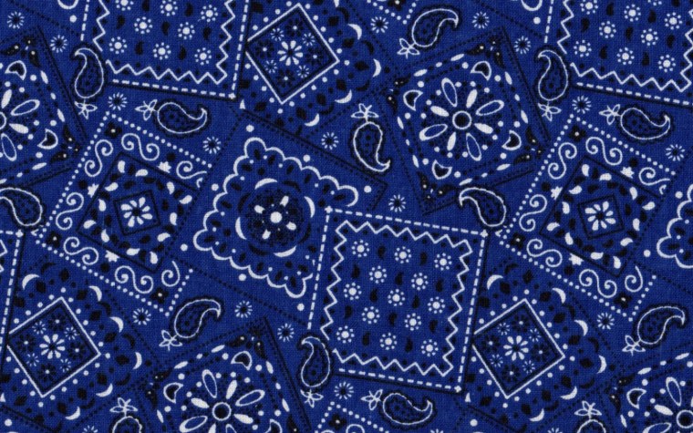 Синяя бандана Crips