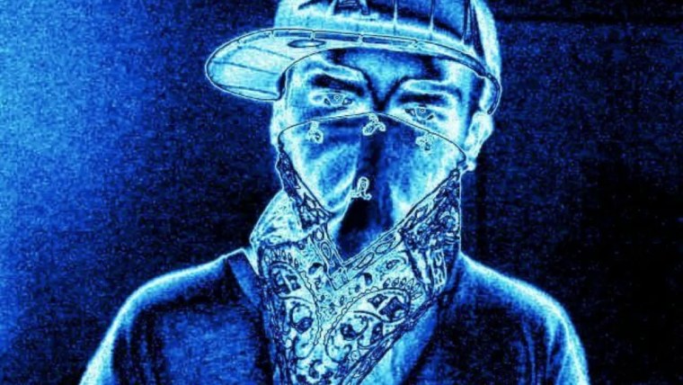 Флаг банды Bloods