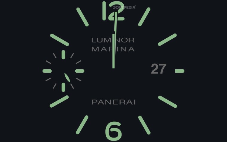 Цифровые часы на экран