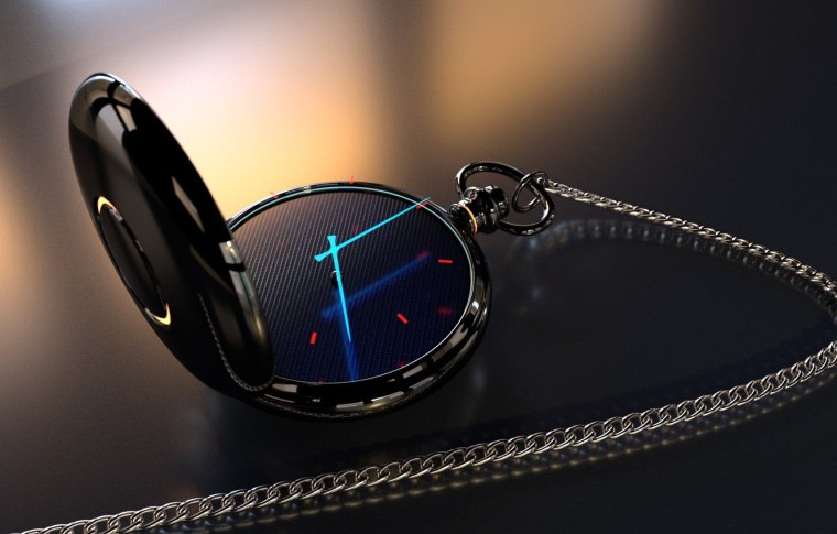 Часы киберпанк