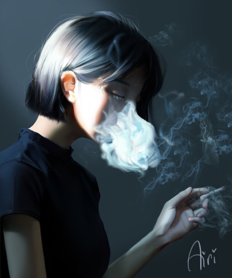 Парни курят