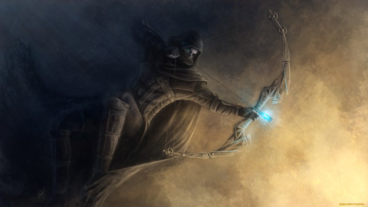 Эмма Стоун фэнтези лучница