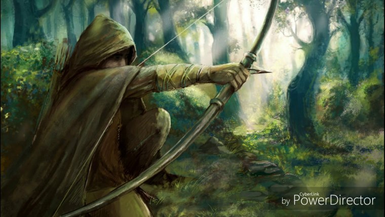 Лесной Эльф рейнджер арт