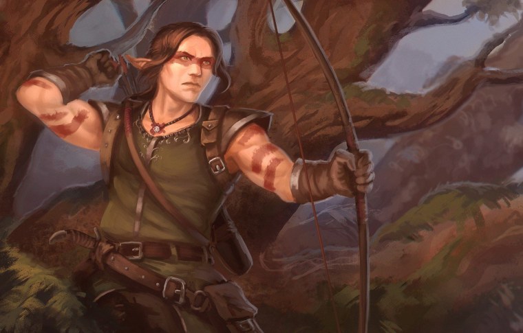 Парень лучник