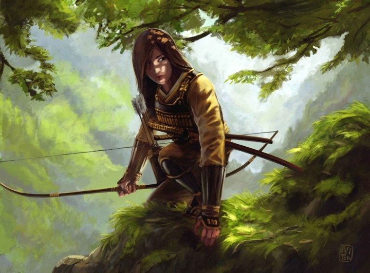 МТГ эльфы лучники