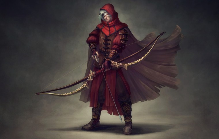 Культист красная мантия