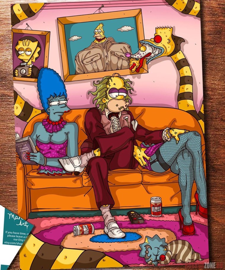 Симпсоны дом ужасов