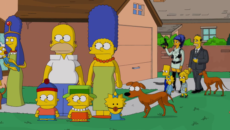 Симпсоны комикс домик ужасов