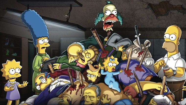 Simpsons дом ужасов 2