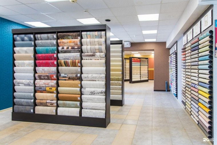 Магазин обоев интерьер