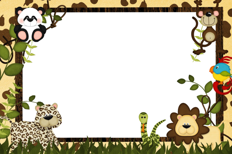 Рамка животные