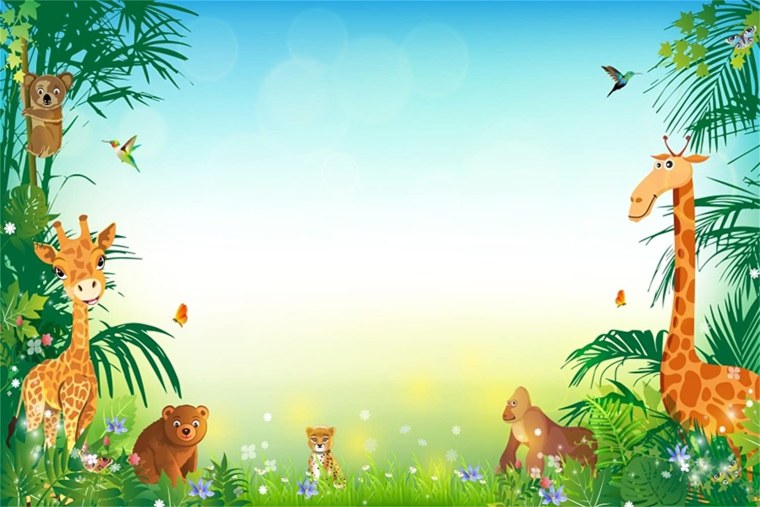 Фон для презентации животные