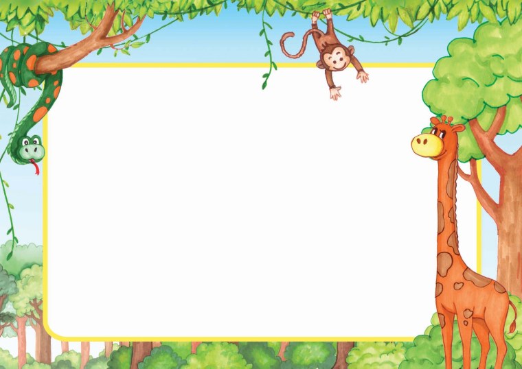 Фон для презентации зоопарк