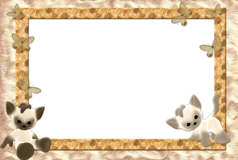 Рамка с котятами