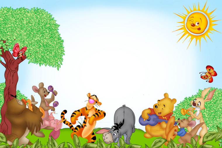 Рамки для детского сада с животными