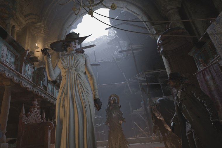 Resident Evil 8 Village леди Димитреску