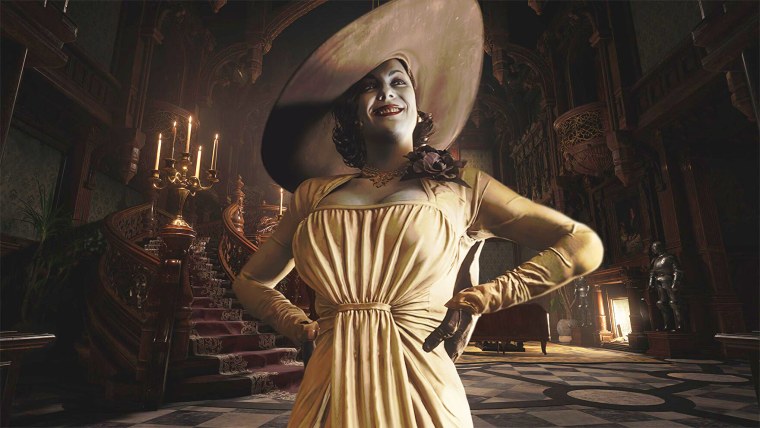 Resident Evil Village леди Димитреску Art 18