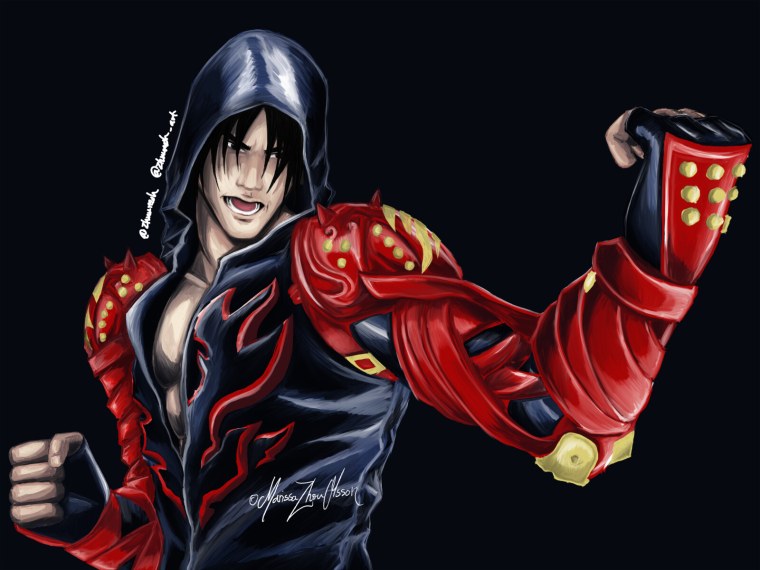 Джин Казама арт