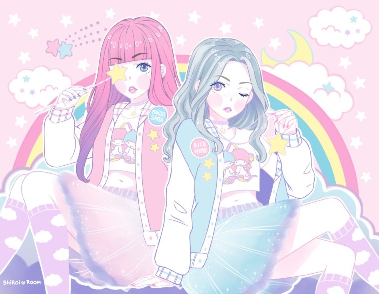 Аниме подруги